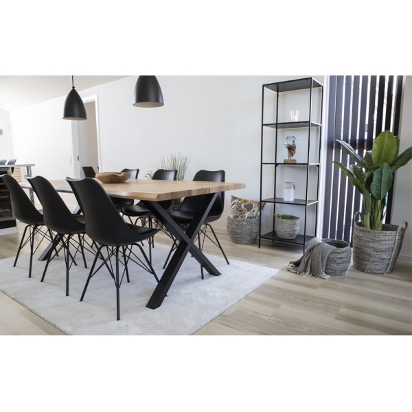 Krzesło Oslo czarne PU - House Nordic