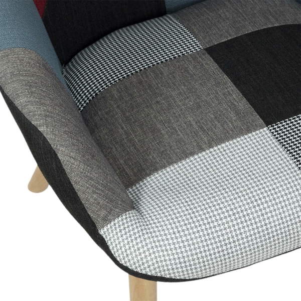 Fotel Uszak szeroki patchwork - Intesi