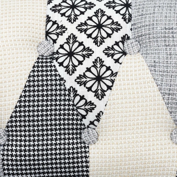 Krzesło Eleonora szara patchwork - Intesi