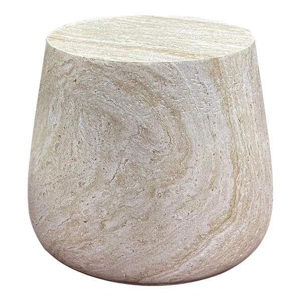 Stolik kawowy Bonn 47cm kamień - House Nordic