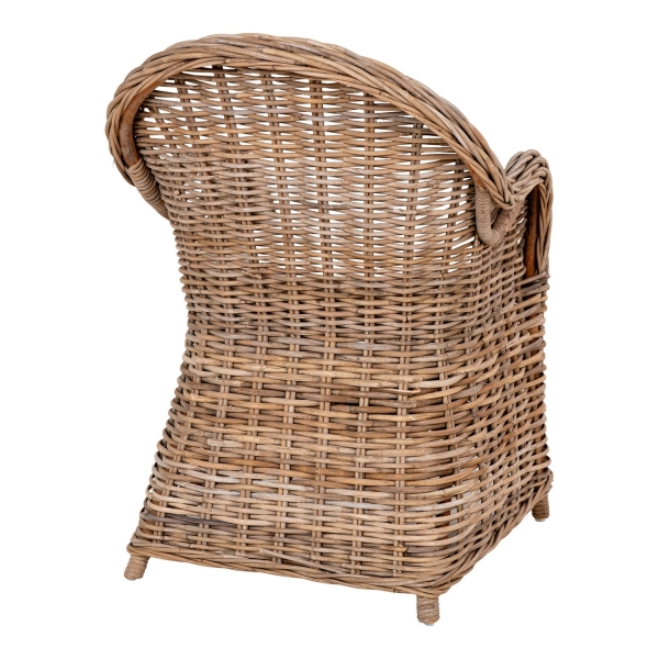 Krzesło Larisa rattan/szare - House Nordic