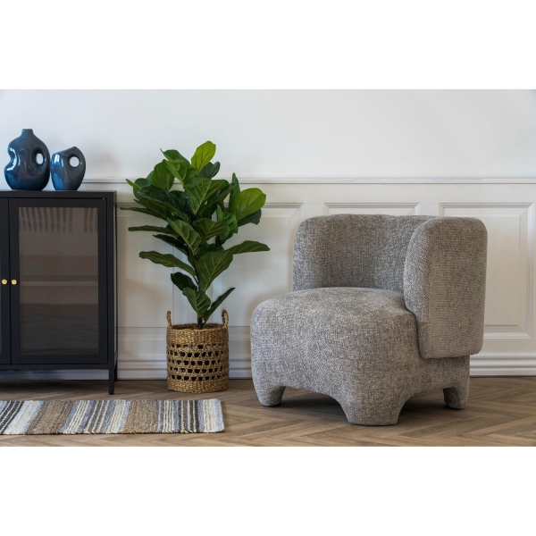 Fotel Nazare brązowy - House Nordic