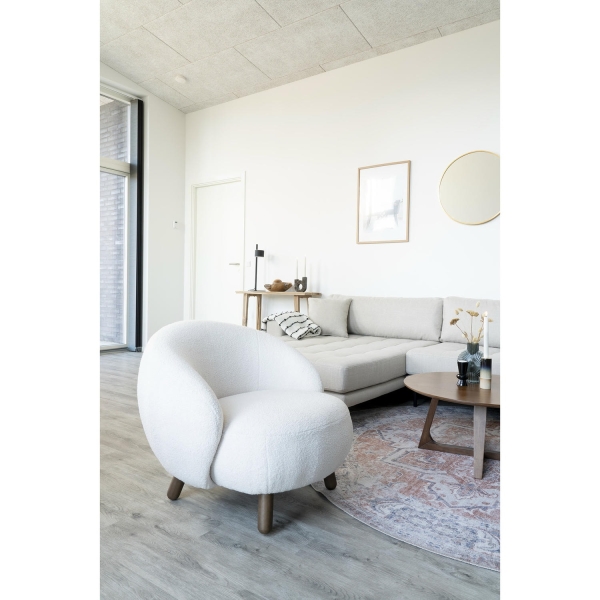 Fotel Savona biały - House Nordic