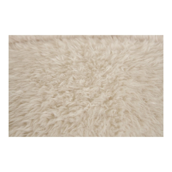 Fotel Setubal biały furry - House Nordic