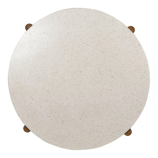 Stół Terracina 120cm akacja/terrazzo - House Nordic