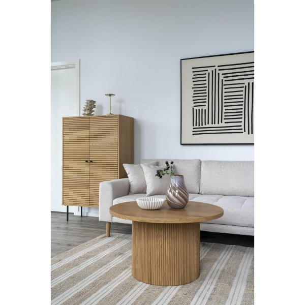 Stolik pomocniczy Boavista 80cm naturalny - House Nordic