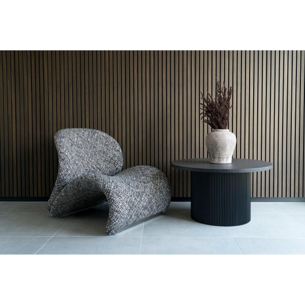 Stolik pomocniczy Boavista 80cm brązowy ciemny - House Nordic