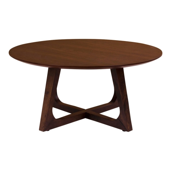 Stolik kawowy Hellerup 75cm orzech - House Nordic
