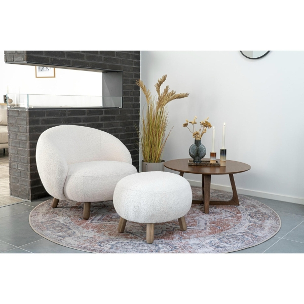 Stolik kawowy Hellerup 75cm orzech - House Nordic