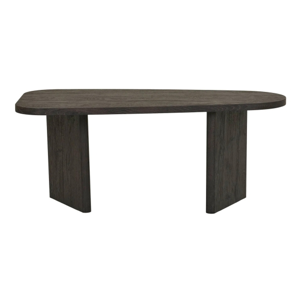 Stolik kawowy Melo 50x100cm brązowy ciemny - House Nordic