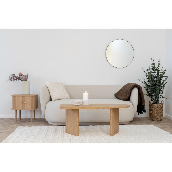 Stolik kawowy Melo 50x100cm naturalny - House Nordic