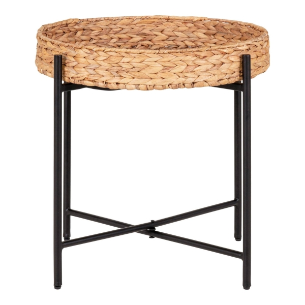Stolik pomocniczy Naro 50cm naturalny hiacynt - House Nordic
