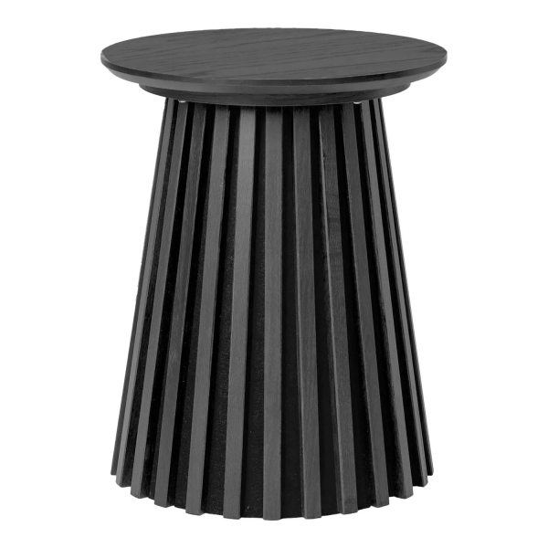 Stolik pomocniczy Osaka 40cm dąb czarny - House Nordic