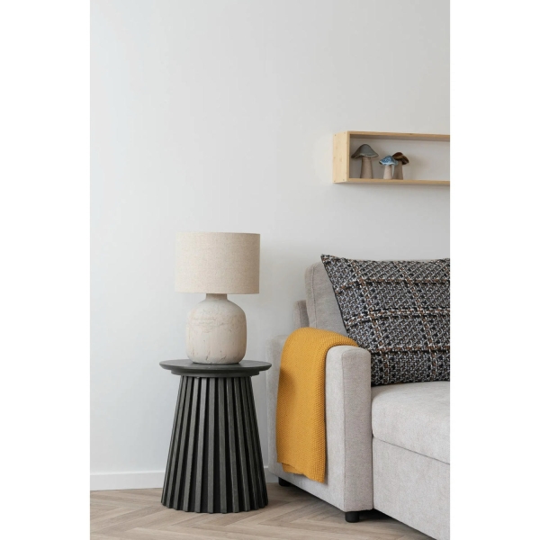 Stolik pomocniczy Osaka 40cm dąb czarny - House Nordic