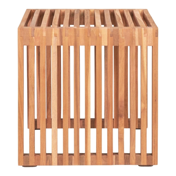 Stolik kawowy Pego 40cm tekowy - House Nordic
