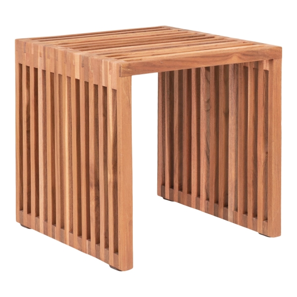 Stolik kawowy Pego 40cm tekowy - House Nordic