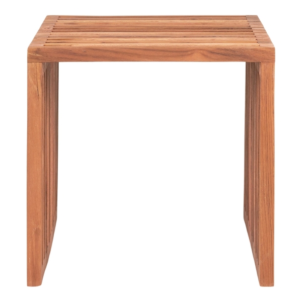 Stolik kawowy Pego 40cm tekowy - House Nordic