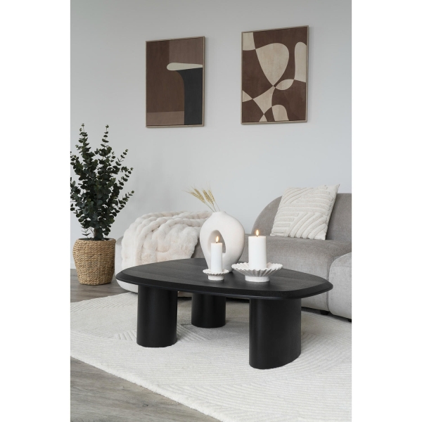 Stolik kawowy Tirano czarny - House Nordic