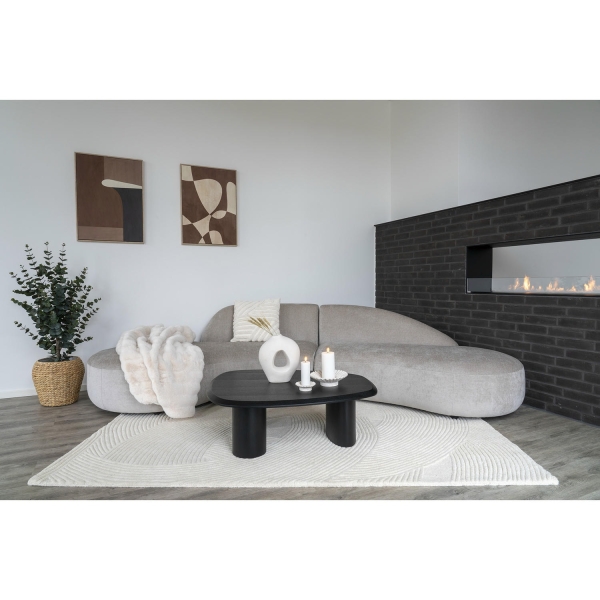 Stolik kawowy Tirano czarny - House Nordic