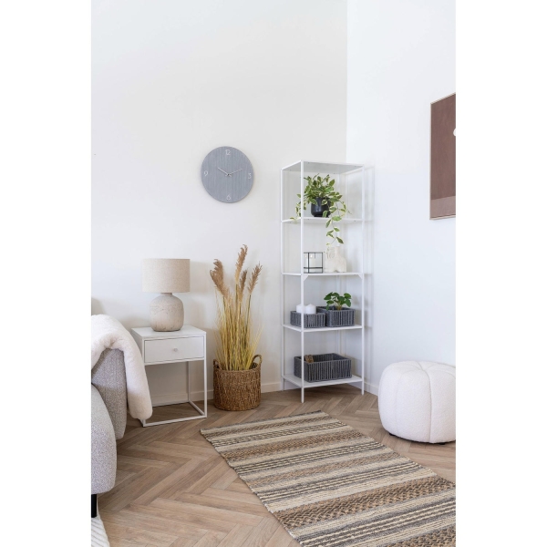 Regał Vita wąski 5 półek biały - House Nordic