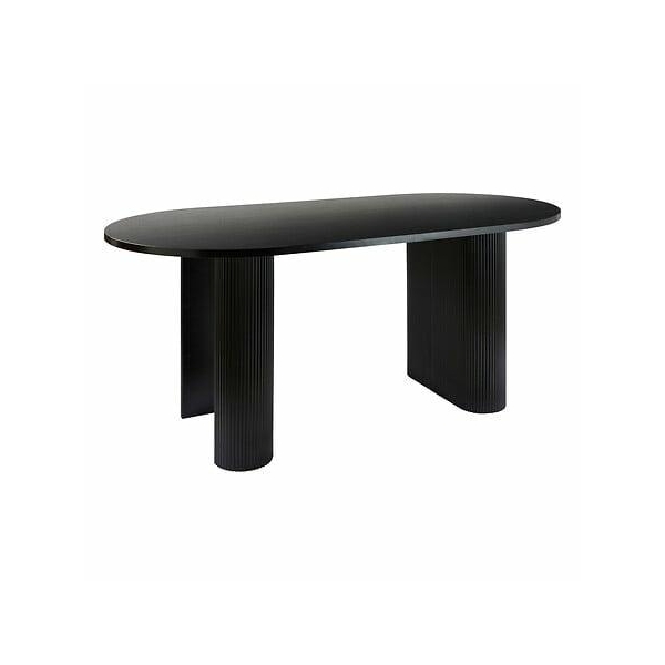 Stół Olova 90/180cm czarny - Atmosphera
