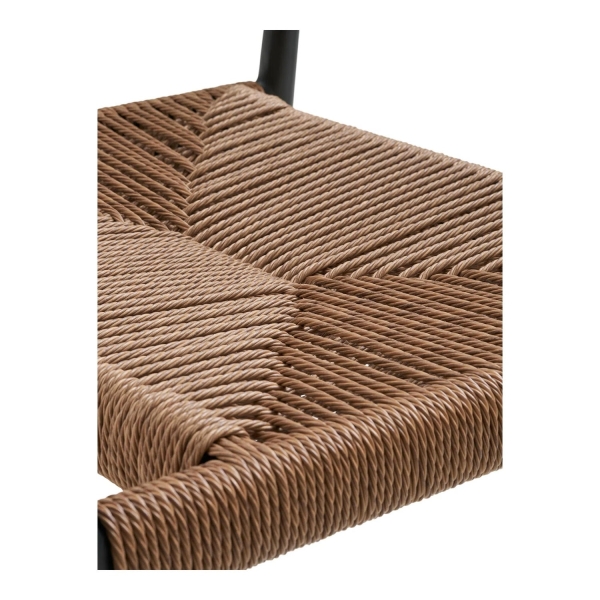 Krzesło Canari technorattan/ czarne - House Nordic ApS