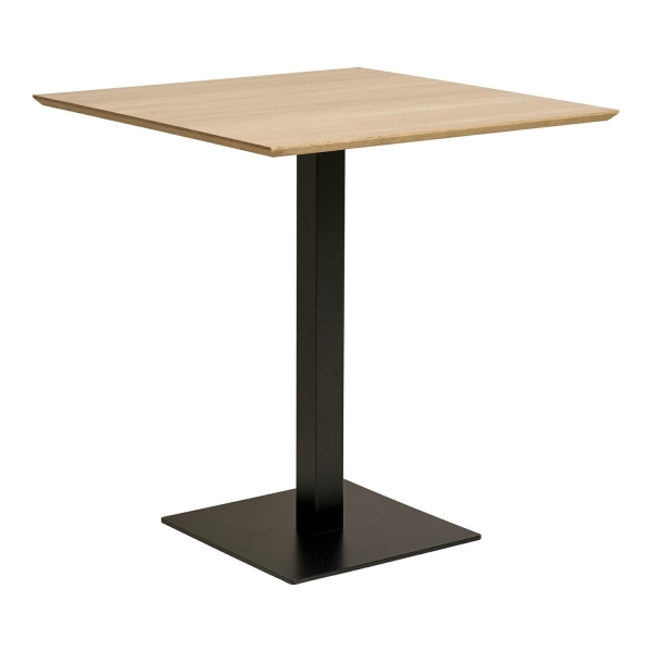 Stół Fano 70x70cm naturalny/ czarny - House Nordic ApS