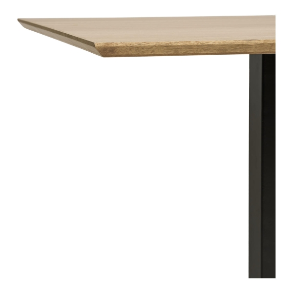 Stół Fano 70x70cm naturalny/ czarny - House Nordic ApS