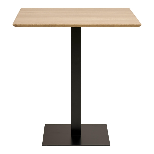 Stół Fano 70x70cm naturalny/ czarny - House Nordic ApS