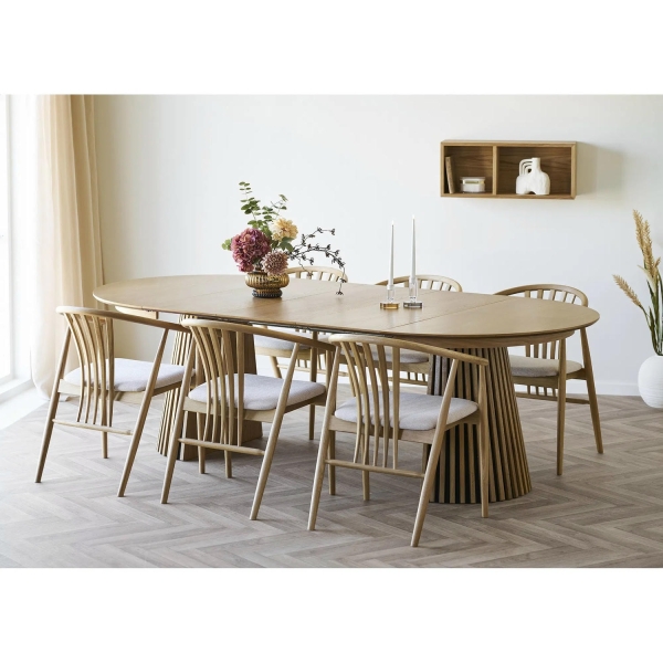 Stół rozkładany Osaka 120/240cm dąb naturalny - House Nordic ApS