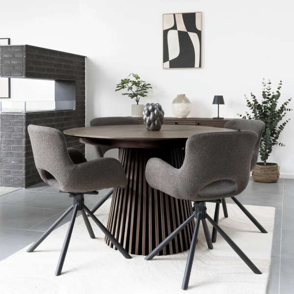 Stół rozkładany Osaka 120/240cm dąb dymiony - House Nordic ApS