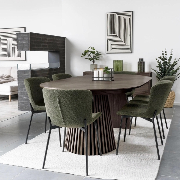 Stół rozkładany Osaka 120/200cm dąb dymiony - House Nordic ApS