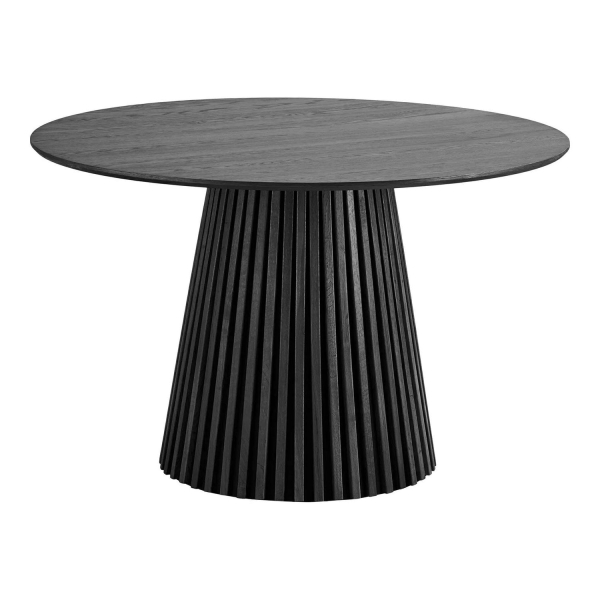 Stół okrągły Osaka 120cm dąb czarny - House Nordic ApS
