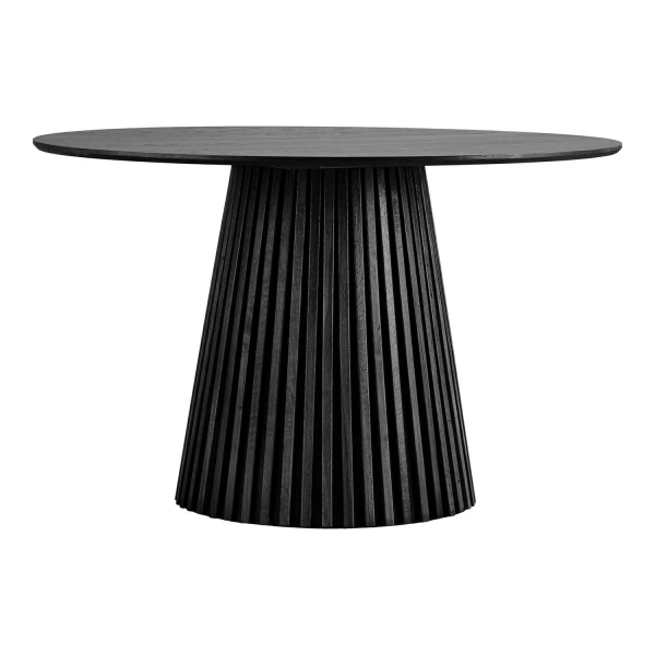 Stół okrągły Osaka 120cm dąb czarny - House Nordic ApS