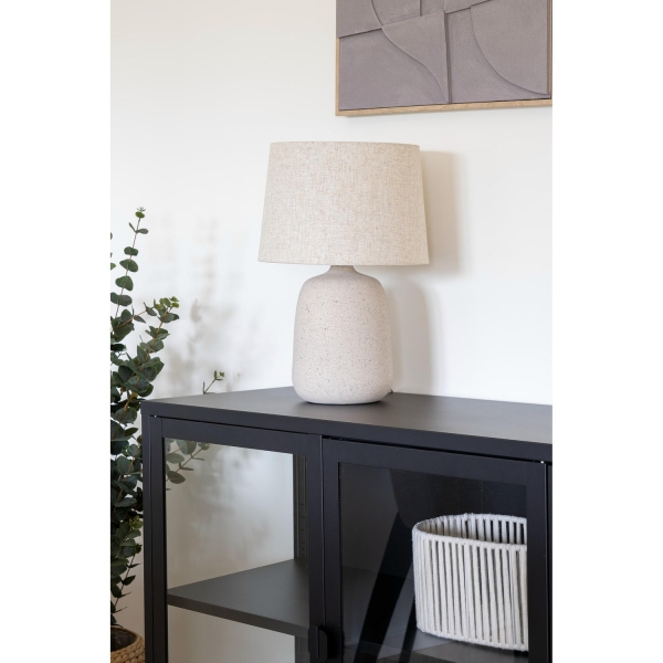 Lampka Coft ceramiczna piaskowa - House Nordic ApS