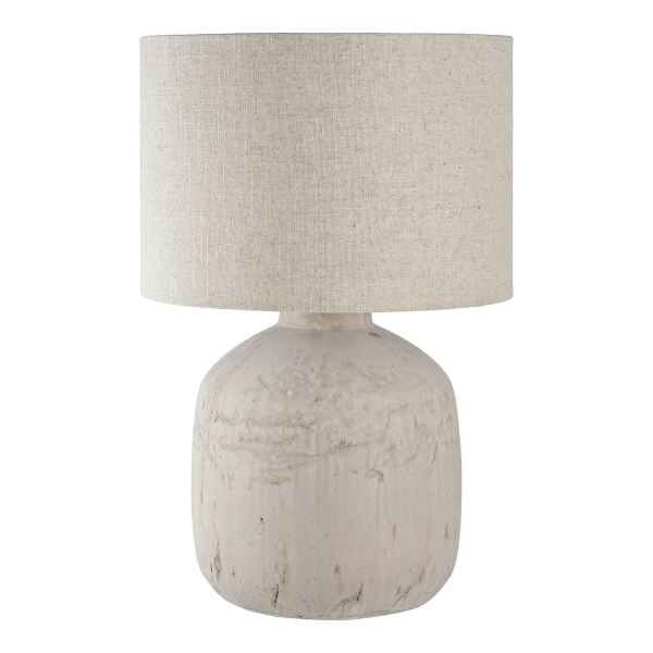 Lampka Bilby ceramiczna szarobeżowa - House Nordic ApS