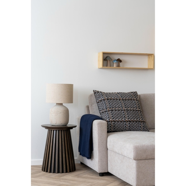 Lampka Bilby ceramiczna szarobeżowa - House Nordic ApS