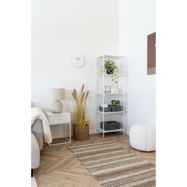 Lampka Bilby ceramiczna szarobeżowa - House Nordic ApS