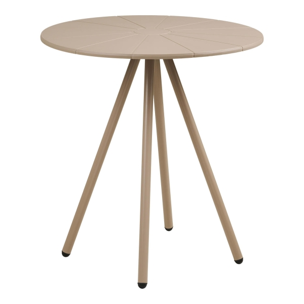 Stół Barletta Bistro okrągły taupe 70cm - House Nordic ApS