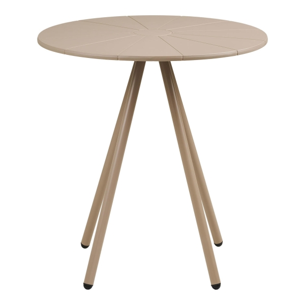 Stół Barletta Bistro okrągły taupe 70cm - House Nordic ApS