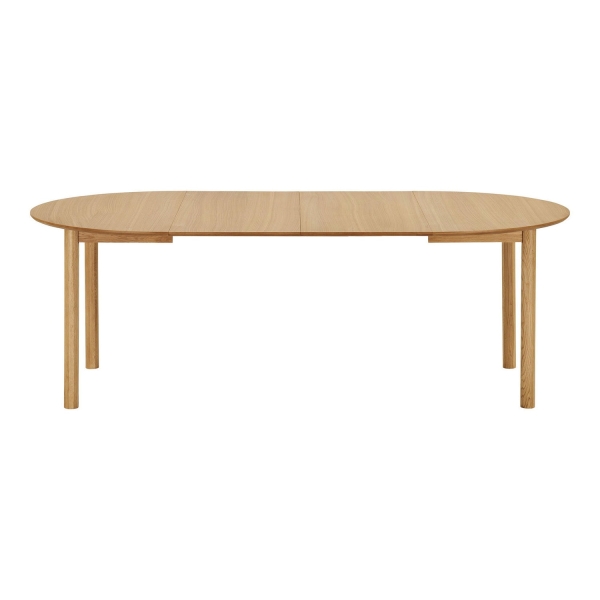 Stół Bundaberg rozkładany fornir dębowy 120/120-220 cm - House Nordic ApS