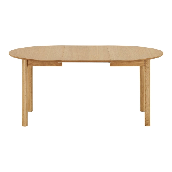 Stół Bundaberg rozkładany fornir dębowy 120/120-220 cm - House Nordic ApS