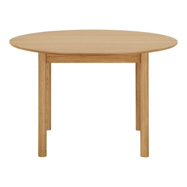 Stół Bundaberg rozkładany fornir dębowy 120/120-220 cm - House Nordic ApS