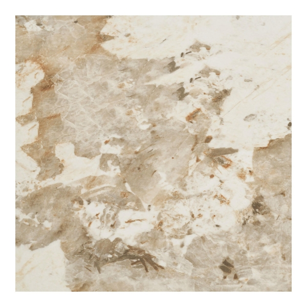 Stół Athens blat ceramiczny, biały/brązowy 120 cm - House Nordic ApS