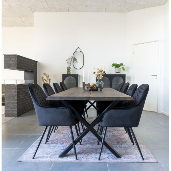Stół Toulon dąb dymiony 95x240 cm - House Nordic ApS