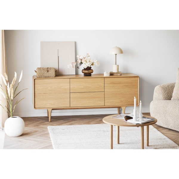 Stolik kawowy Jena, dąb, naturalny 70x40 cm - House Nordic ApS
