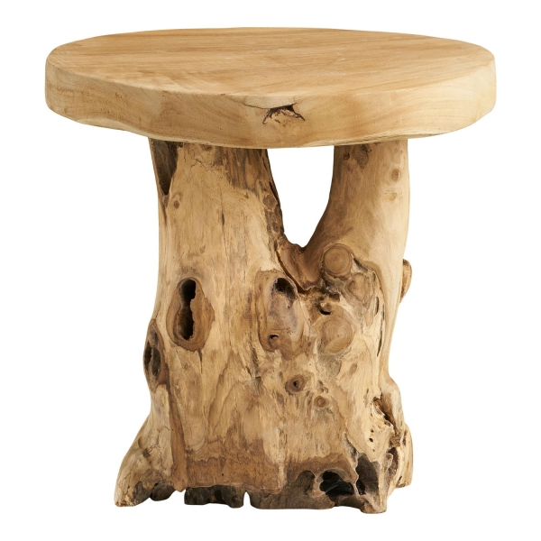 Stolik kawowy Palena drewno tekowe, naturalny - House Nordic ApS