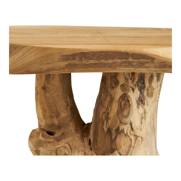 Stolik kawowy Palena drewno tekowe, naturalny - House Nordic ApS
