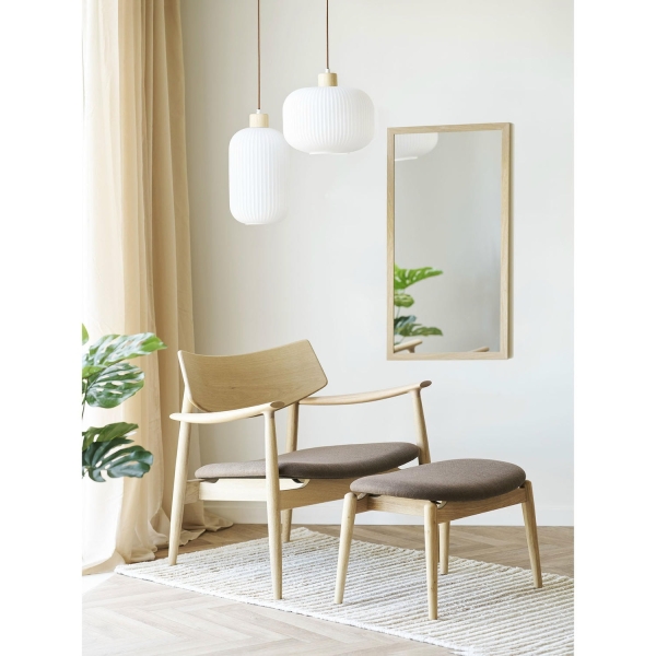 Fotel Olvera dąb, naturalny/brązowy - House Nordic ApS