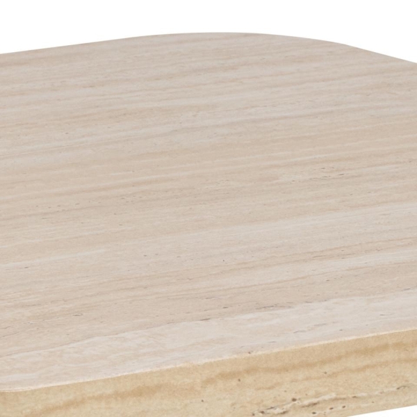 Stolik kawowy Solano 60x60cm trawertyn - ACTONA